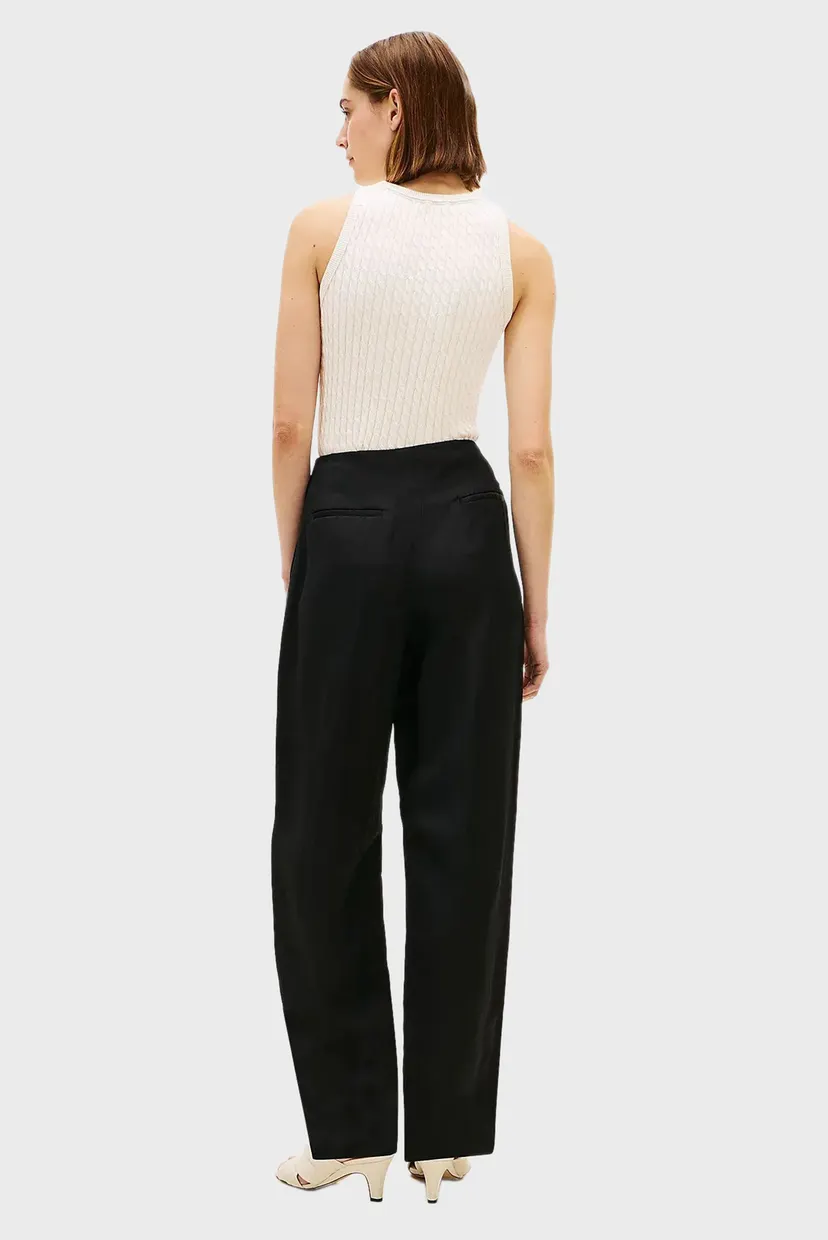 Ishton/LINEN/VIS BARREL PANT 3
