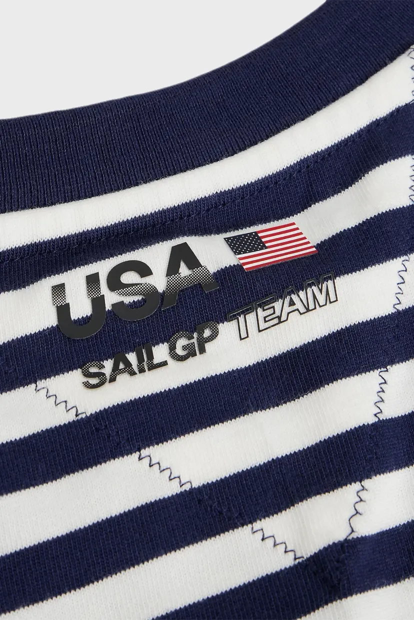 Футболка US SAILGP MARINE STRIPE TEE 6