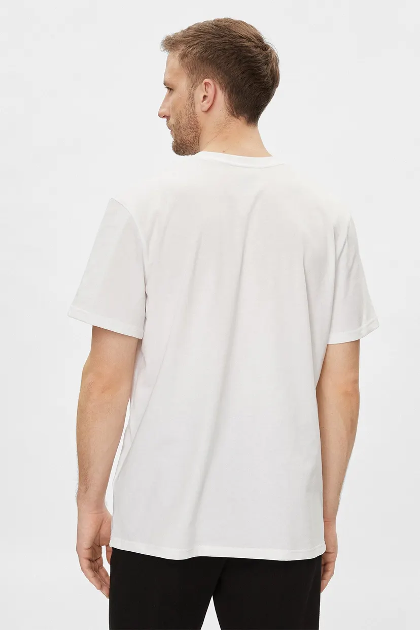 Futbolka UA HW LC PATCH SS-WHT 3