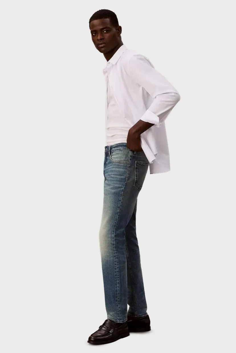 Jins shim/SLIM INDIGO CITRINE JEAN 3