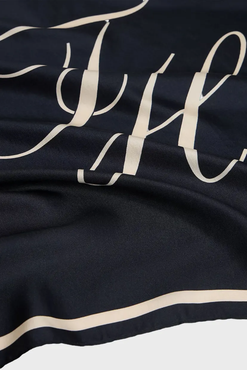 Sharf TOMMY SCRIPT SILK SCARF 4