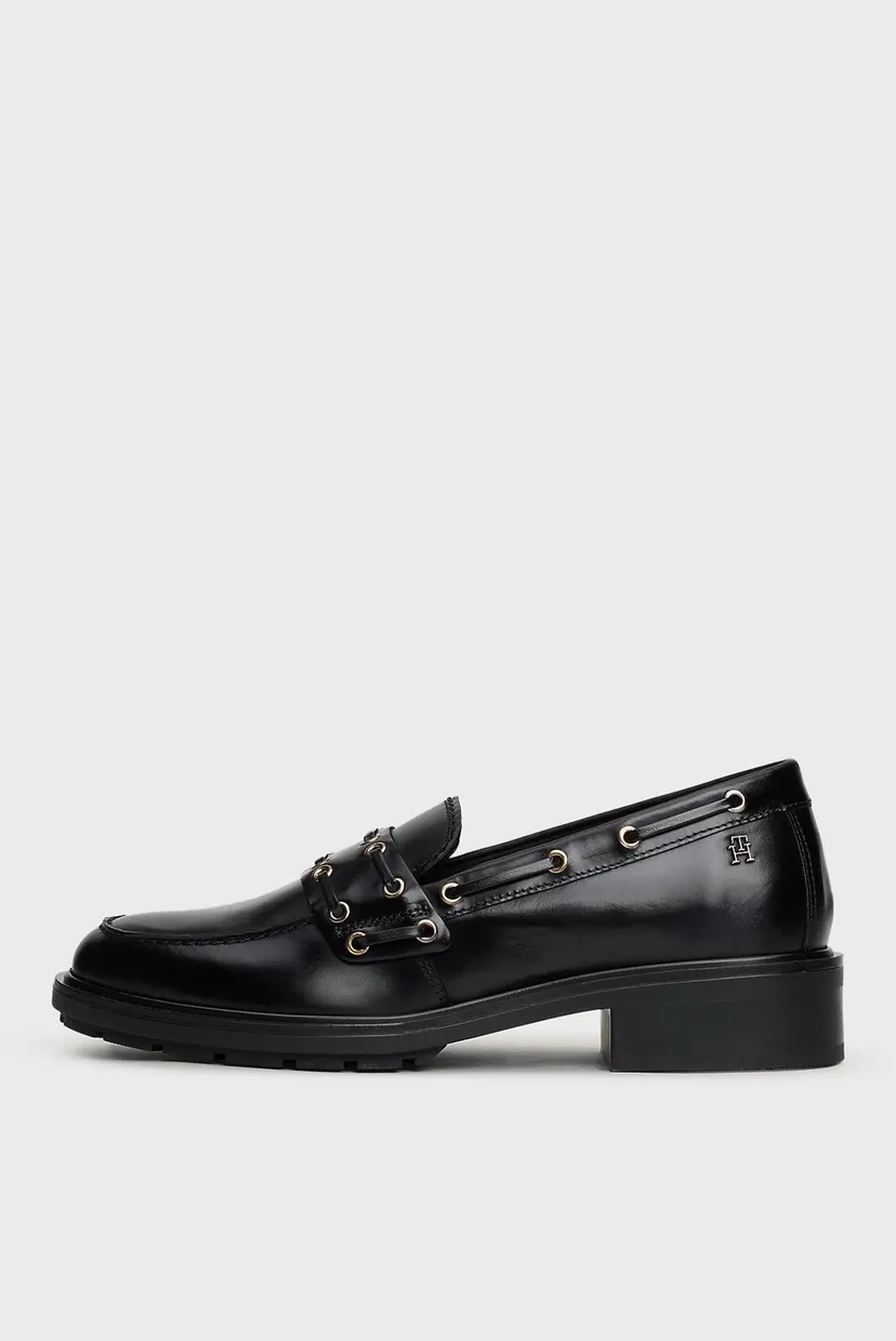 Loferlar NAUTICAL EYELETS LEATHER LOAFER 3
