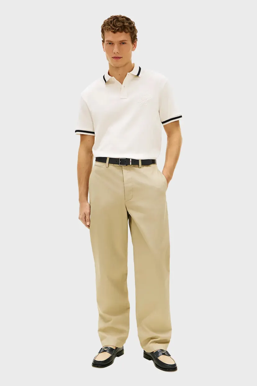 Поло/TH SCRIPT CLASSIC FIT 4