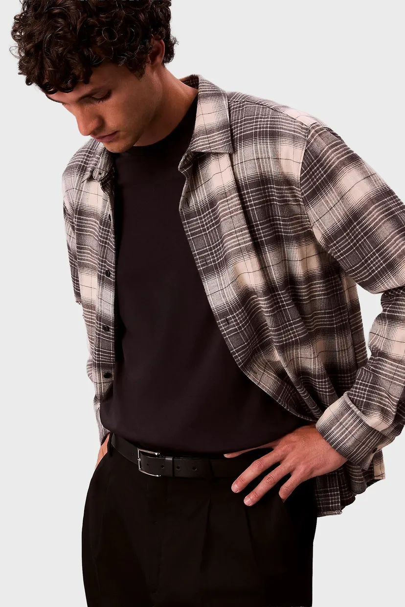 Рубашка LS BRUSHED PLAID EASY SHIRT 5