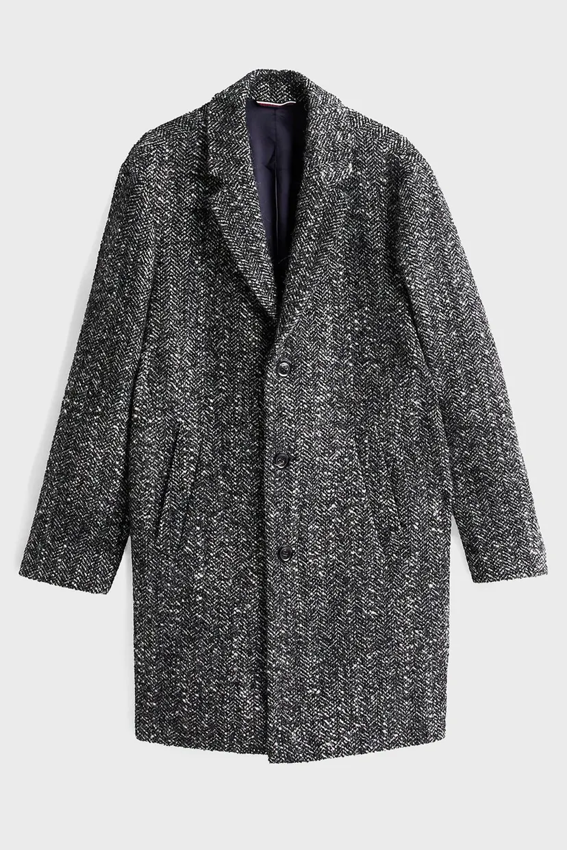 Palto DC WOOL HERRINGBONE COAT 5