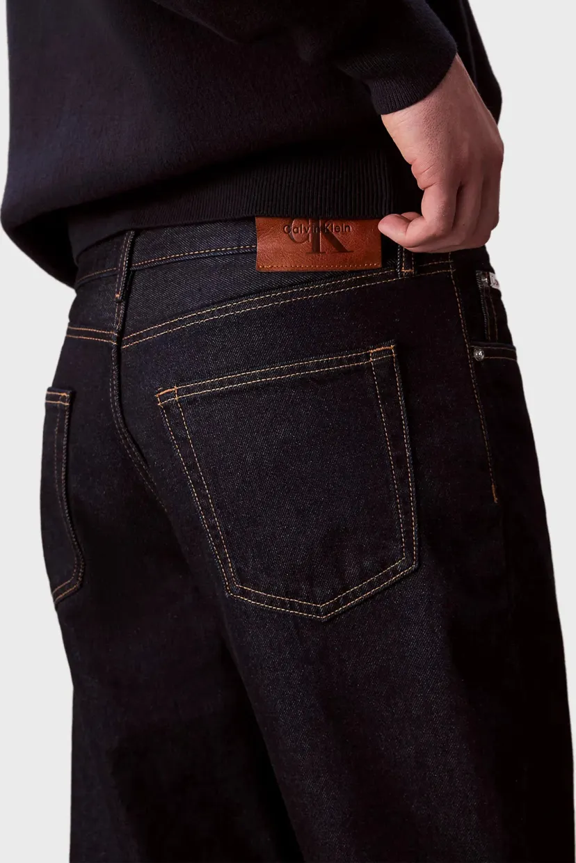 Jins shim 5PKT 90S TAPER CK RAW RINSE JEAN 5