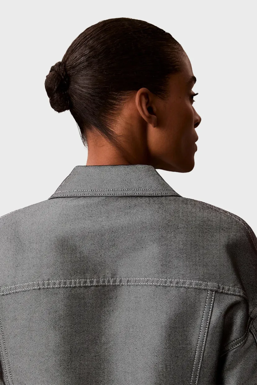 Jins kurtka/DENIM BOMBER JACKET DENIM SHINE 5