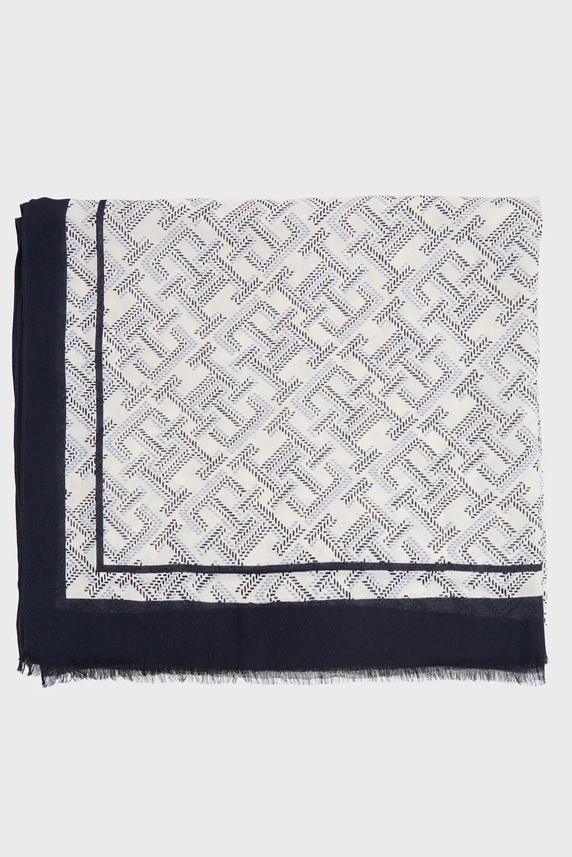 Шарф TH MONOGRAM SCARF 3