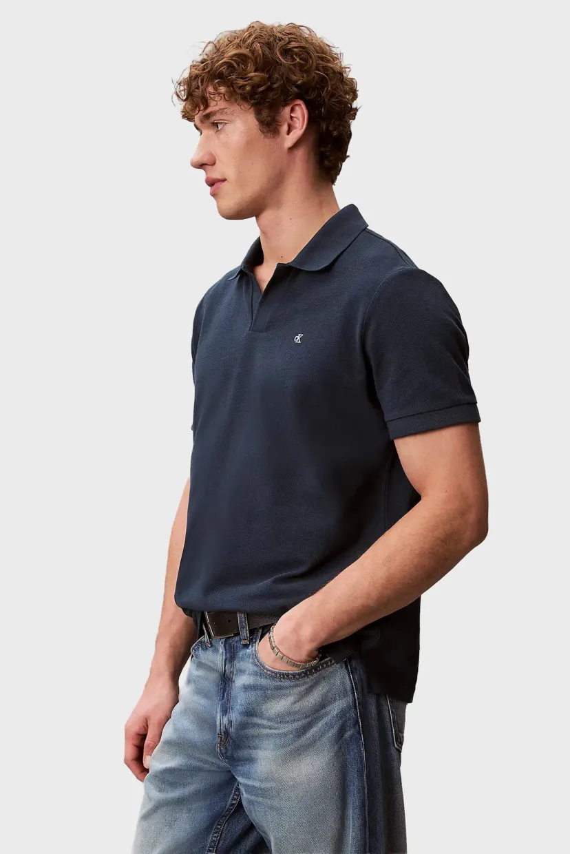 Поло/SS OPEN COLLAR CASUAL PIQUE POLO 4