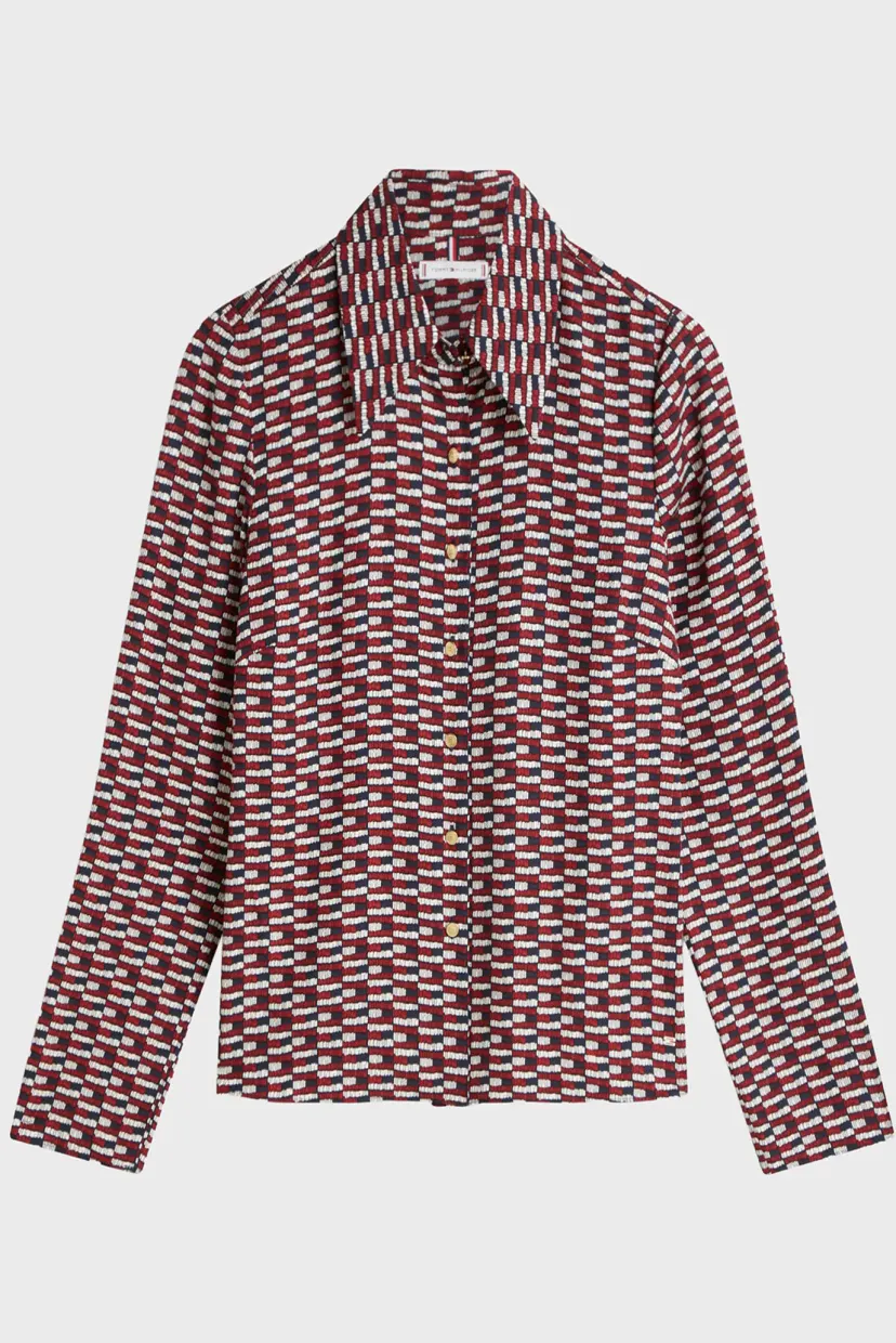 Блузка VIS TWILL LS SHIRT 5