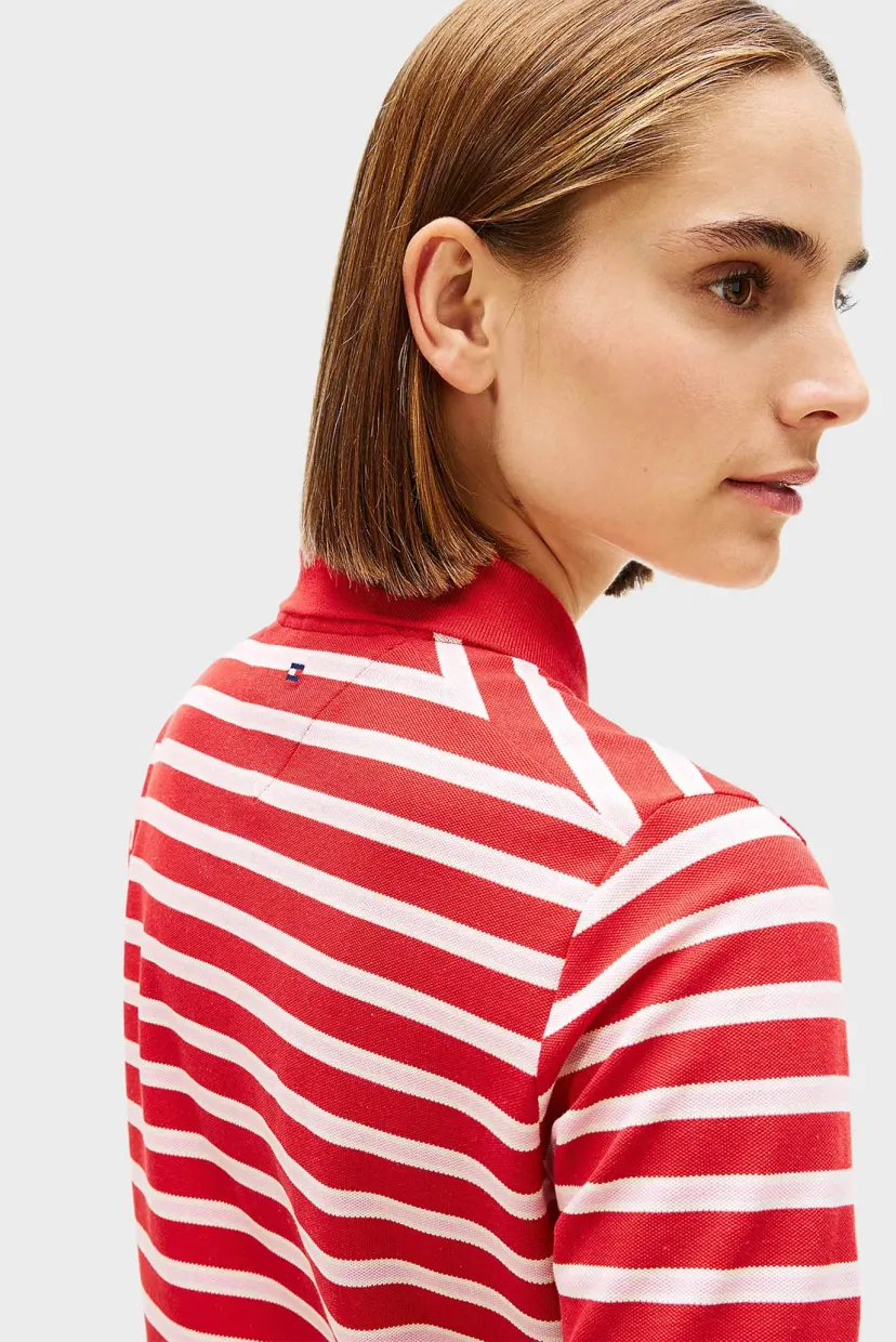 Поло TH SCRIPT LYOCELL ZIP SS POLO 5