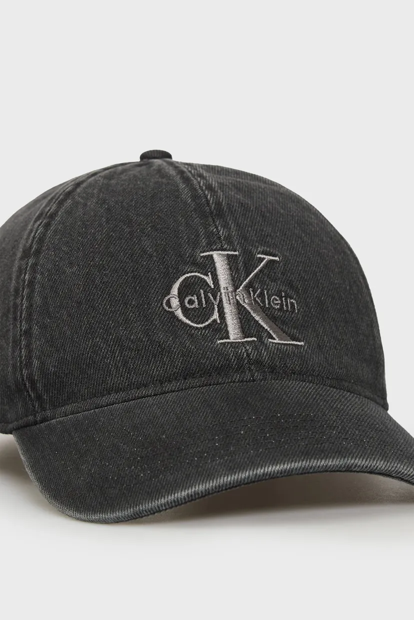 Kepka MONOGRAM EMBROIDERY DENIM CAP 3