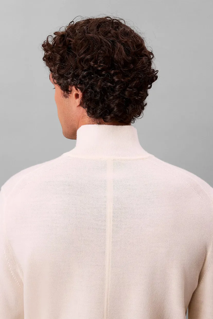 Sviter/LS MERINO MOCK NECK SWTR 14GG 5
