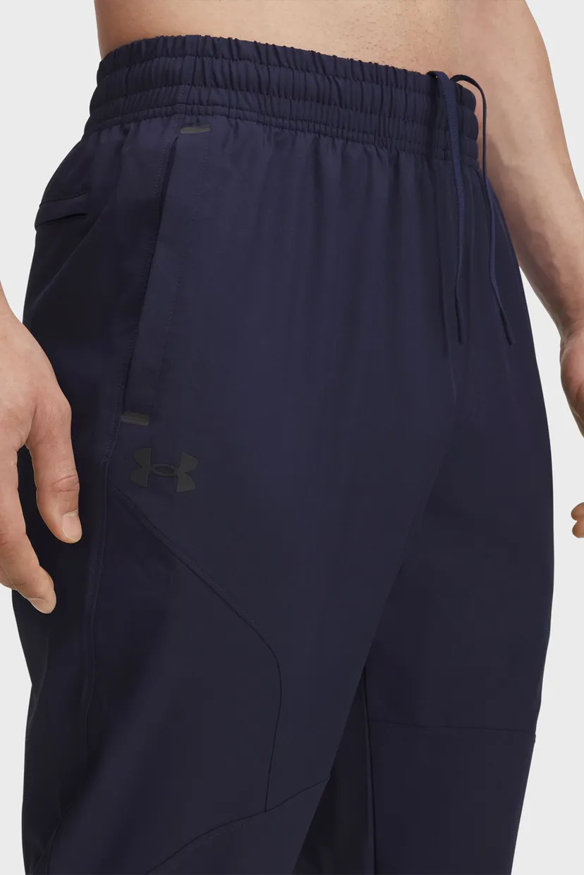 Штаны спортивные UA Unstoppable Tapered Pants-BLU 4