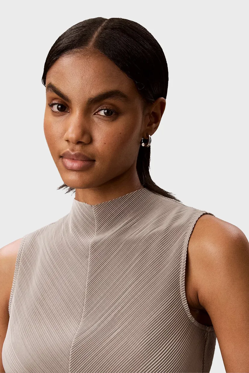 Топ SL PLISSE MOCK NECK TOP 5