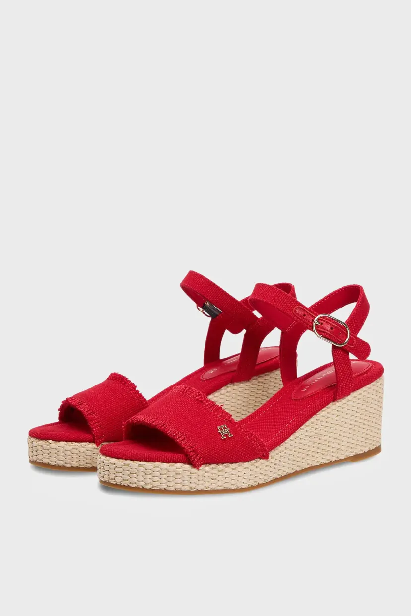 Босоножки/MID WOVEN WEDGE ESPAD FRINGE 3