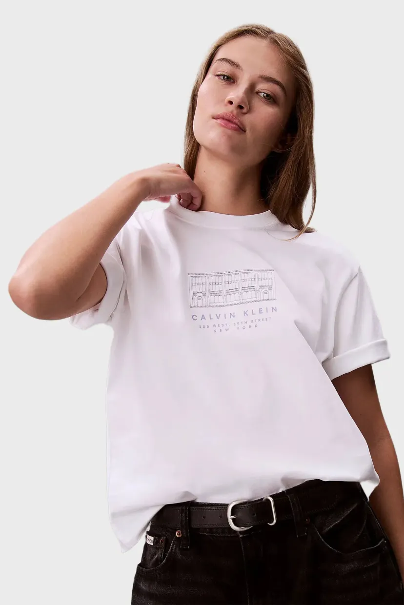 Футболка/SS SEASONAL GRAPHIC BOXY TEE 6