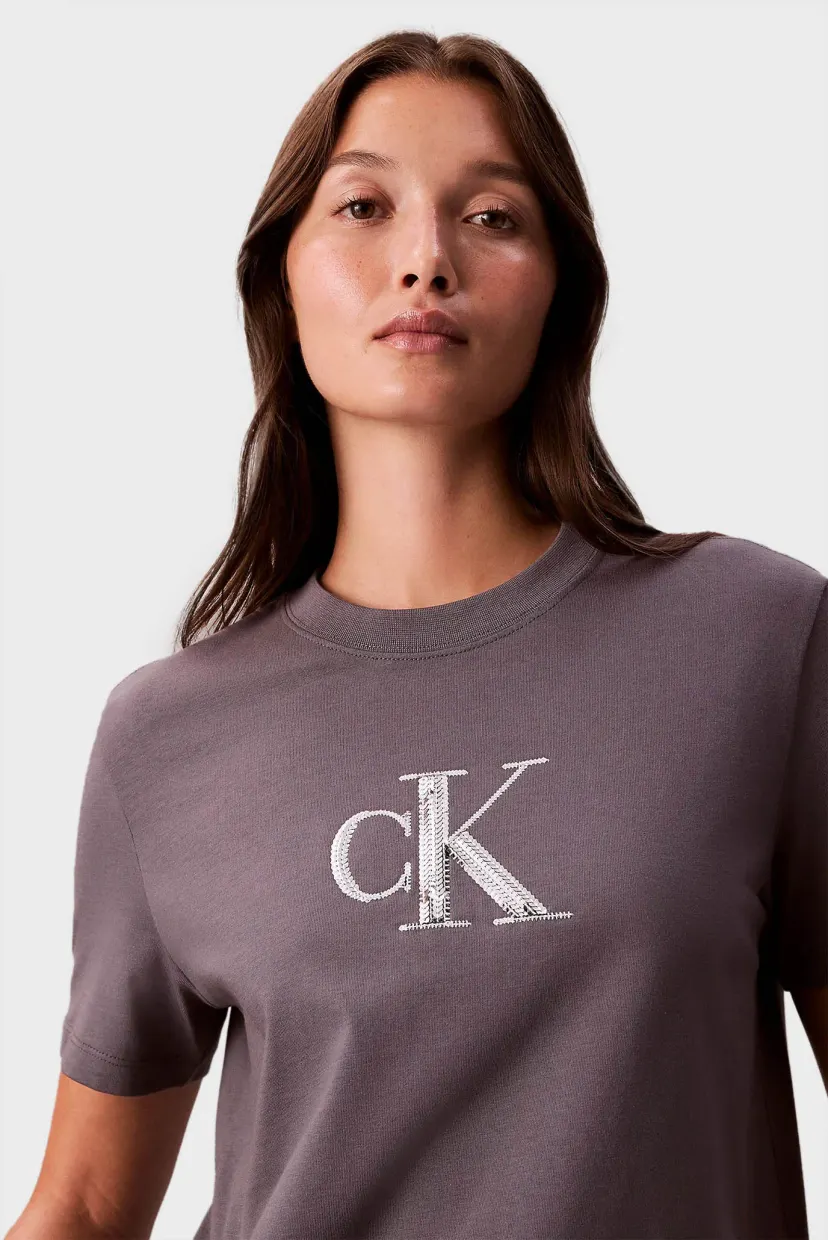 Futbolka/SS SEQUIN CK GRAPHIC TEE 5