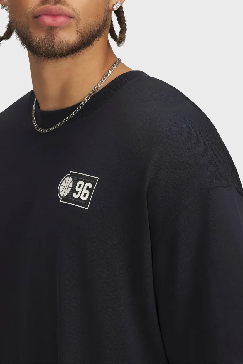 Futbolka UA M HWT Hoops Courtside SS 3