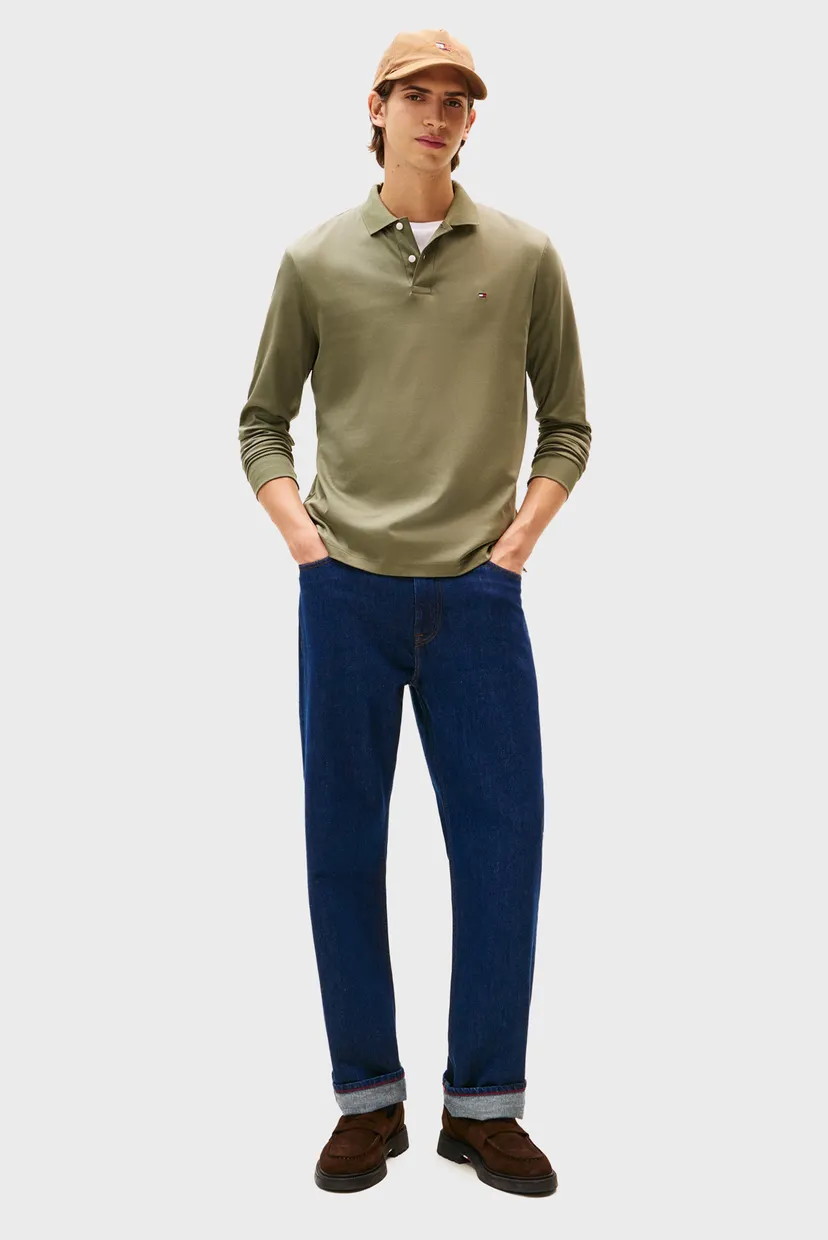 Поло с длинным рукавом L S LIQUID COTTON REG POLO 3