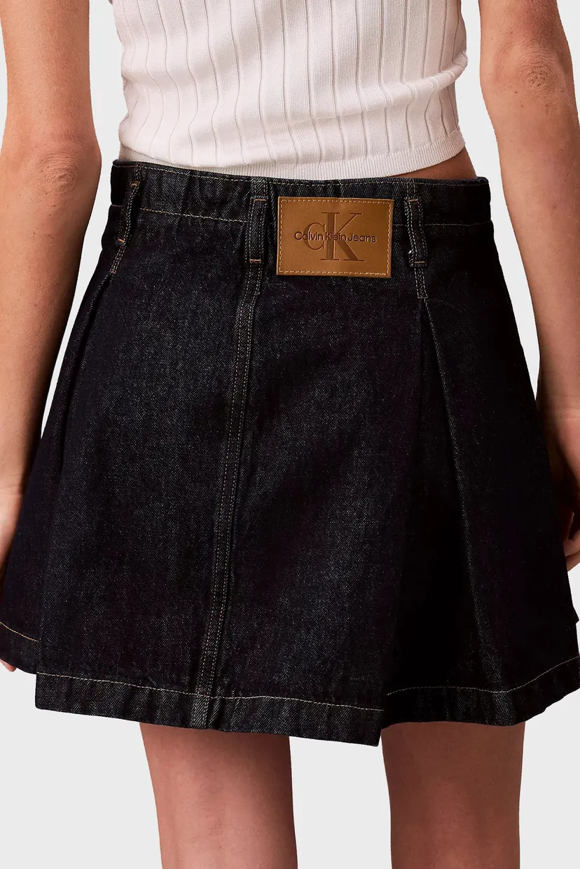 Юбка PLEATED DENIM SKIRT CK CLASSIC R 5