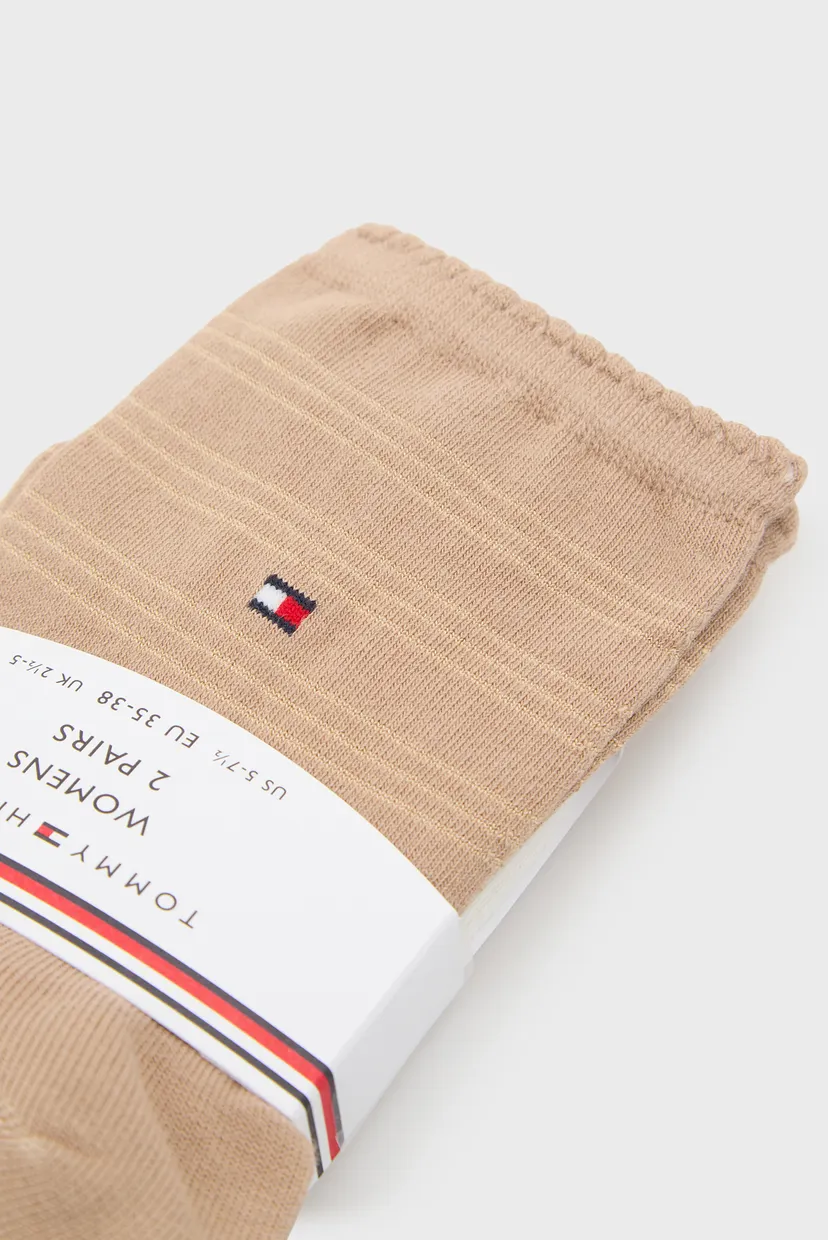Носки/TH WOMEN SHORT SOCK 2P STRIPE 3