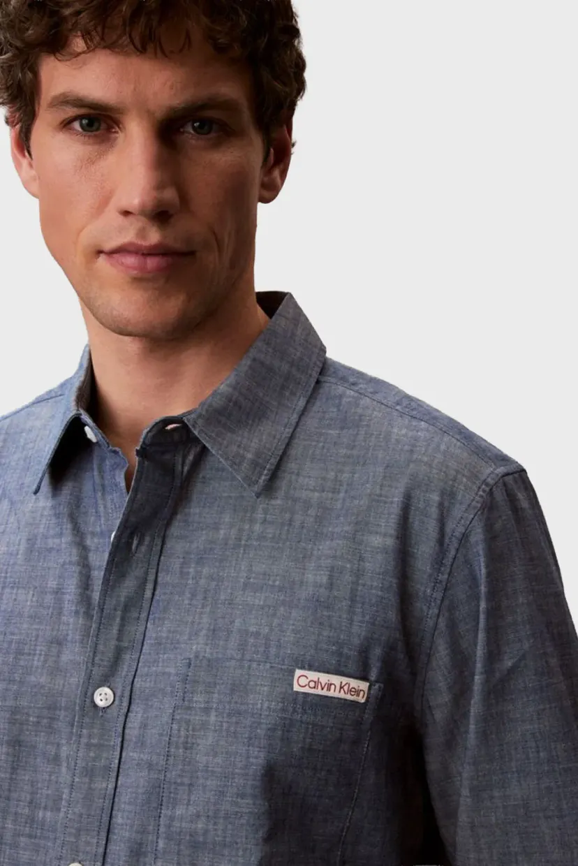 Ko'ylak/LS CHAMBRAY CLASSIC SHIRT 4