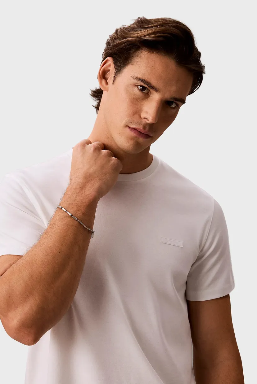 Футболка SS SLIM SUPIMA LOGO PATCH TEE 5