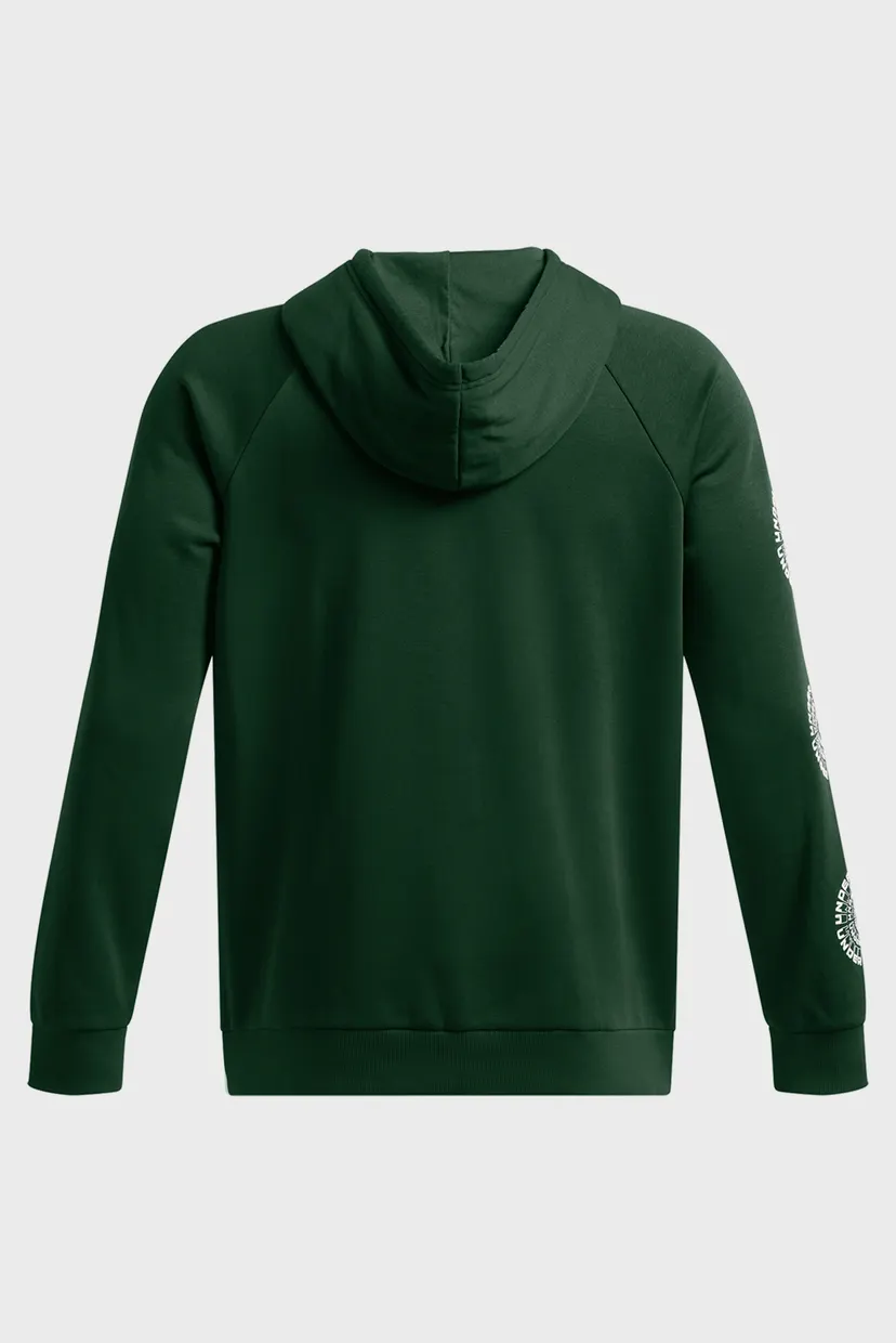 Hudi UA Rival Fleece HBR Logo HD 5