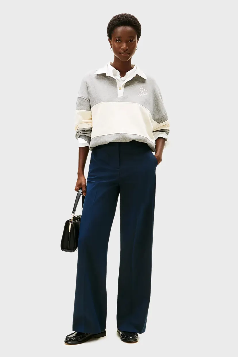 Ishton COTTON WIDE LEG PANT 5