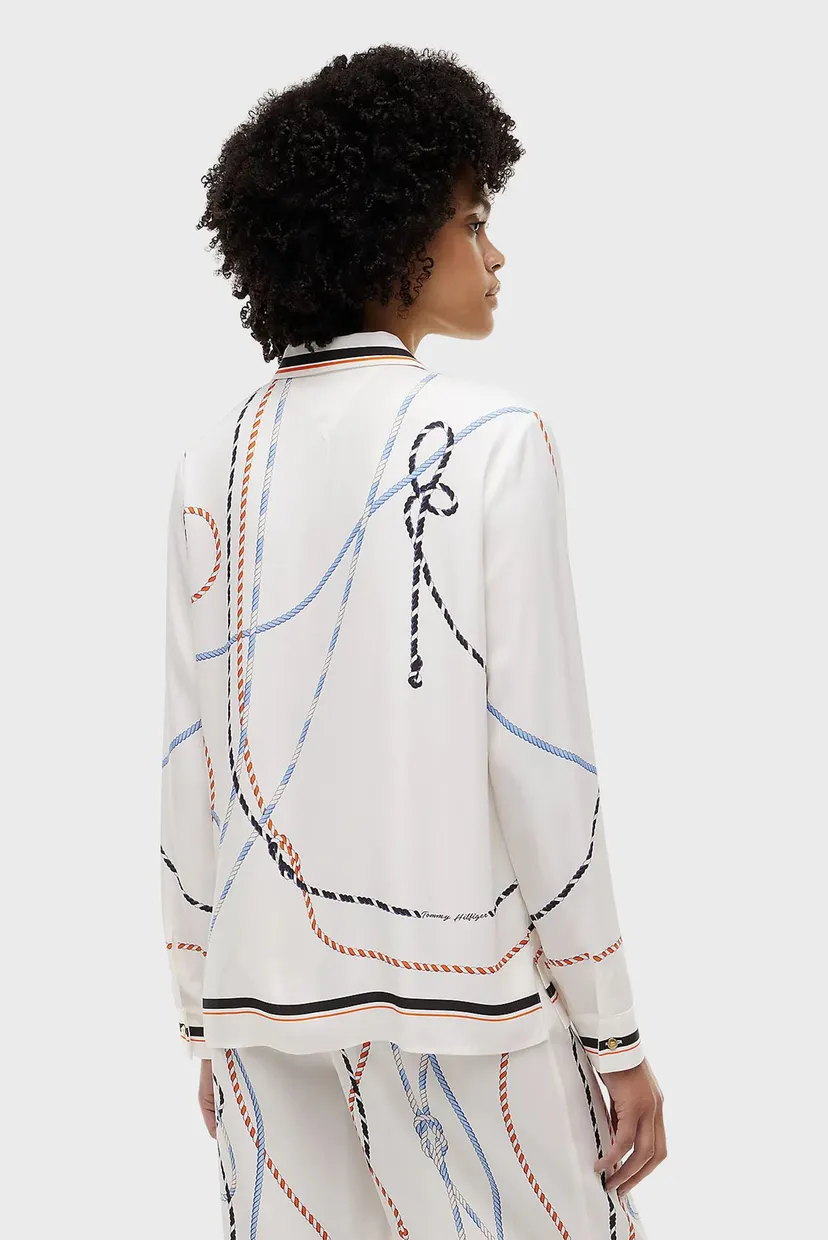 Ko'ylak/REG VIS TWILL ROPE SHIRT LS 3