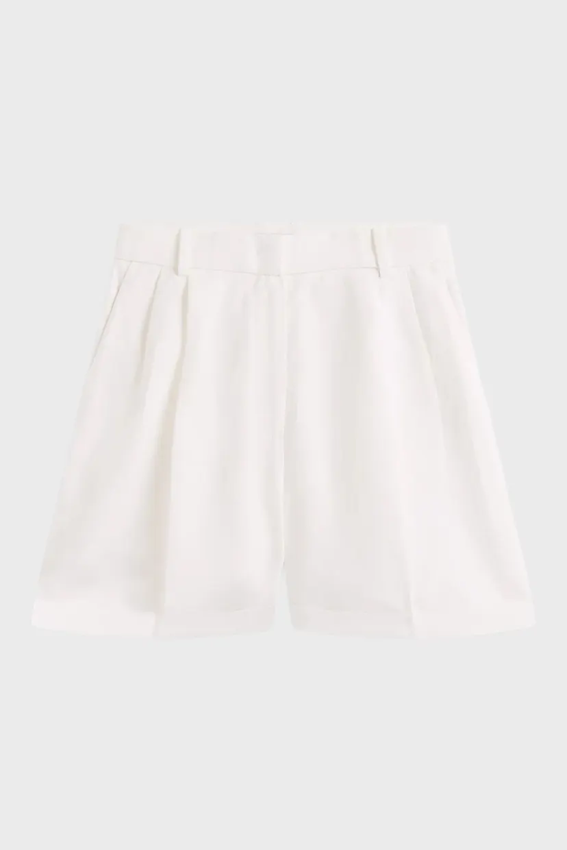 Shortik LINEN MIX PLEATED SHORT 5