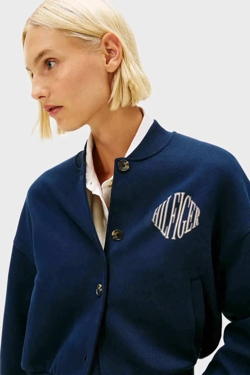 Reglan VARSITY FLEECE BOMBER 4