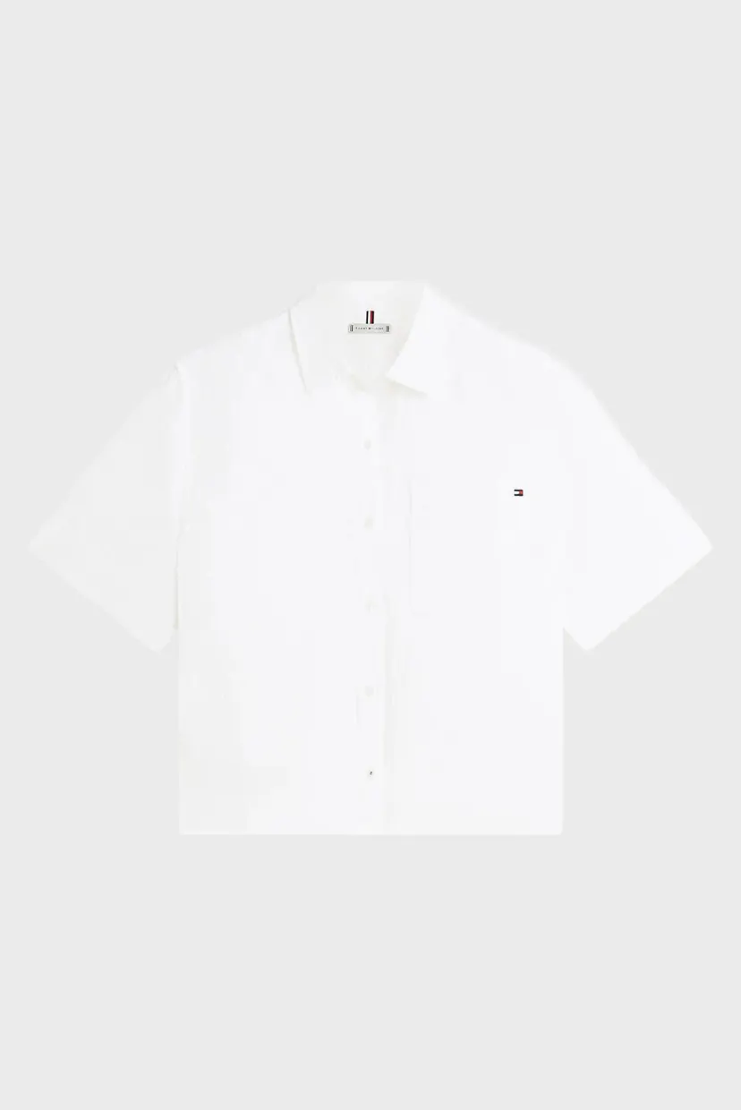 Рубашка с коротким рукавом/ESS LINEN SS SHIRT 5