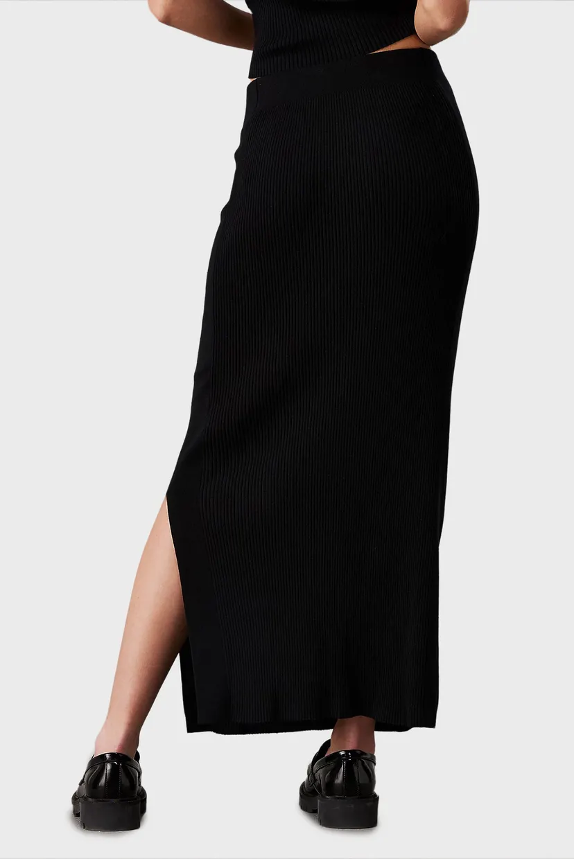 Yubka WOVEN LABEL SWEATER SKIRT 3