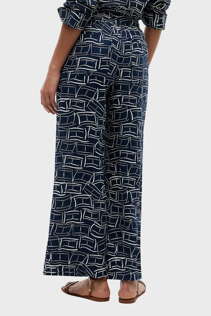 Ishton/ESS LINEN PULL ON PANTS 3