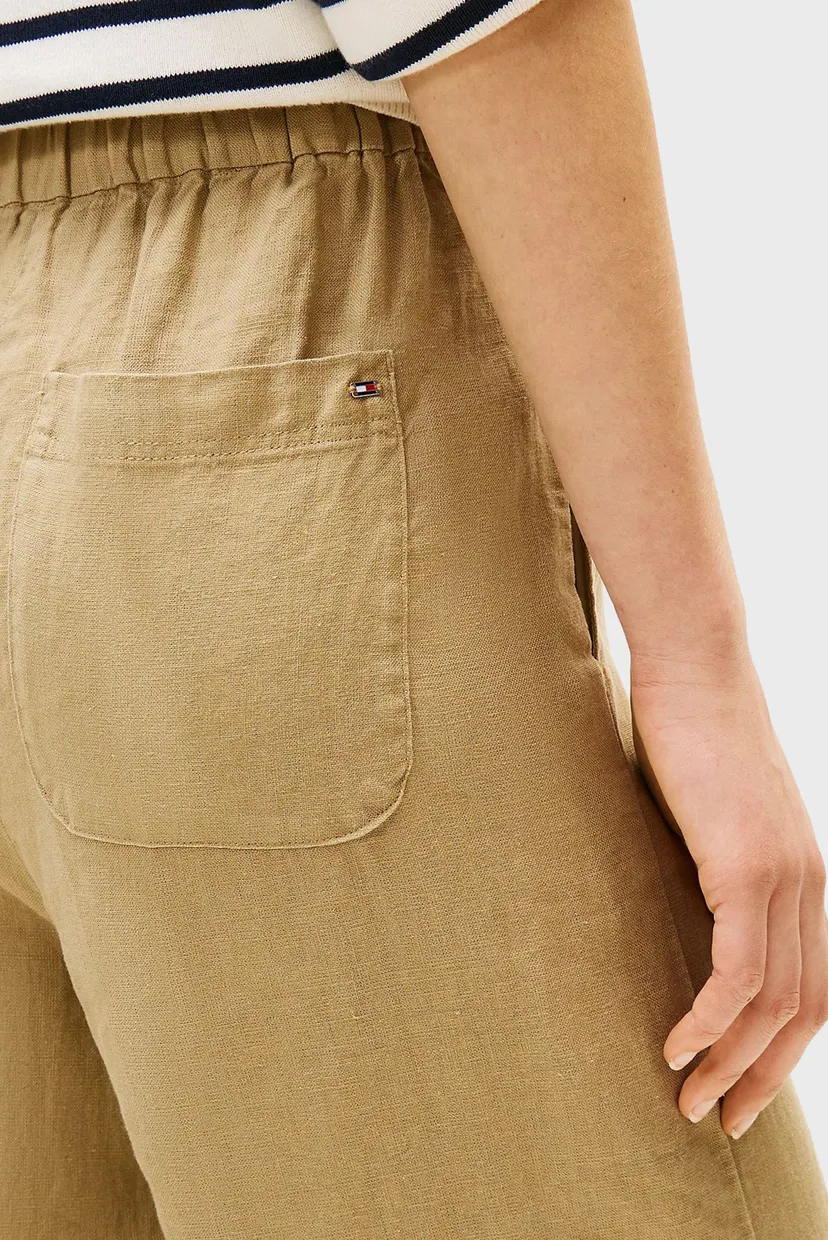 Ishton ESS LINEN TAILORED STRAIGHT PANT 4