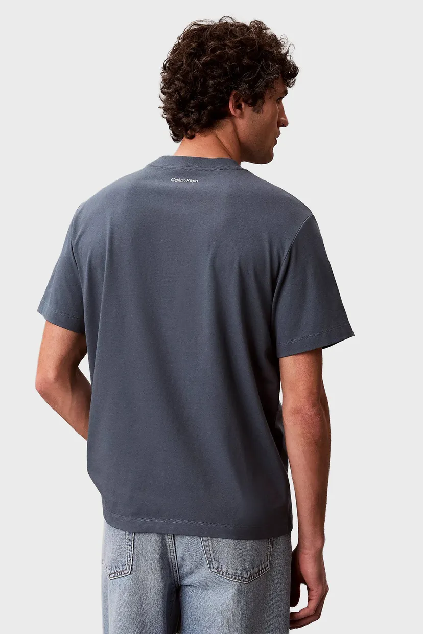 Futbolka/SS 20S CALVINKLEIN TRVL FONT GRA 3