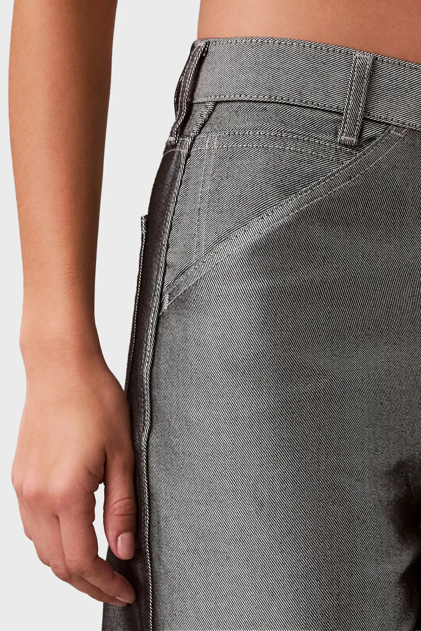 Jins shim/FULL LENGTH BARREL JEAN DENIM SH 5