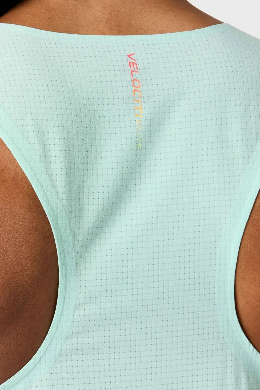 Майка/UA Velociti Elite Singlet-GRN 5