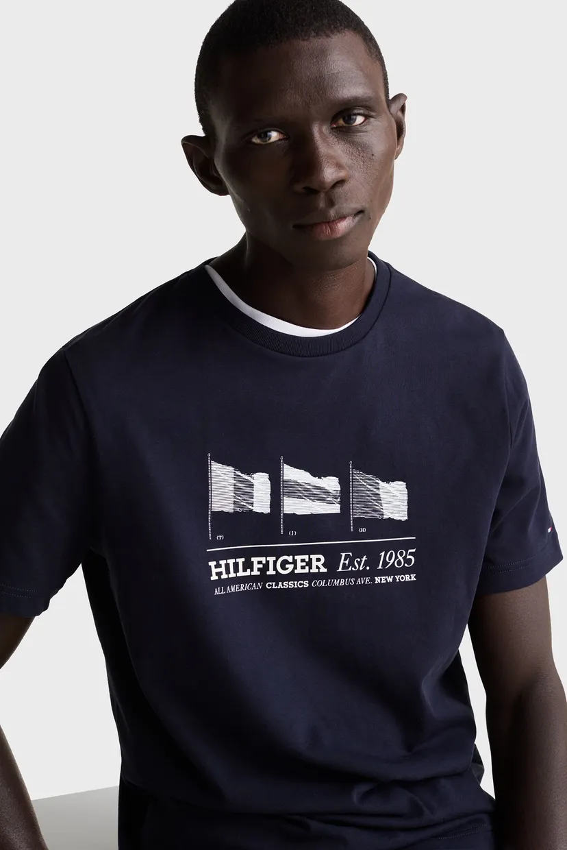 Футболка HILFIGER FLAGS TEE 4