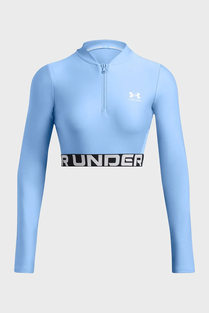 Uzun yengli futbolka HeatGear Rib 1 4 Zip LS 3