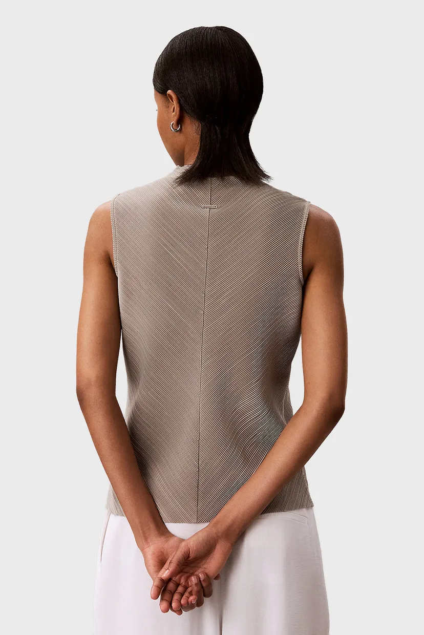 Топ SL PLISSE MOCK NECK TOP 4