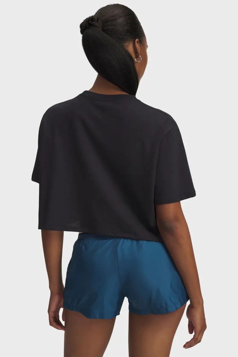 Футболка/UA W WM CROP SS-BLK 3