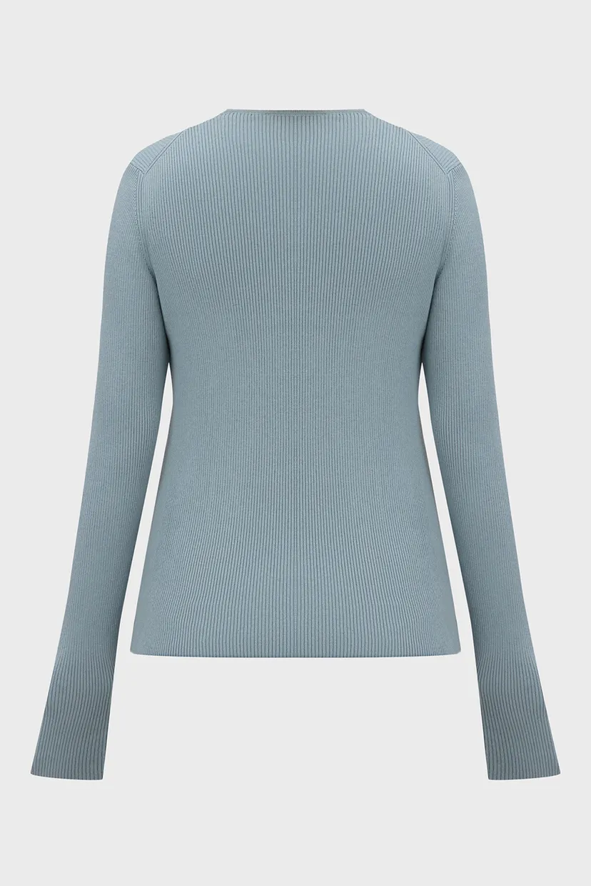 Кардиган WOVEN LABEL HENLEY SWEATER 7