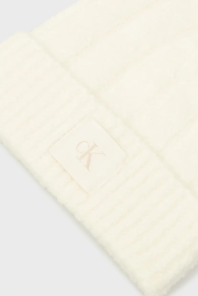 Шапка/CK PATCH BOUCLE BEANIE 4
