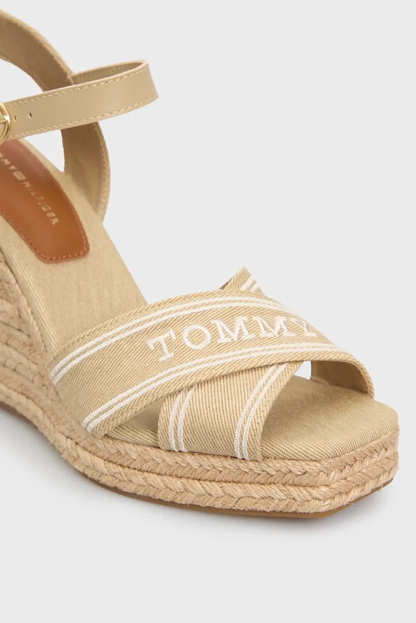 Bosonojkalar TOMMY HILFIGER ESPAD HIGH WEDGE 4