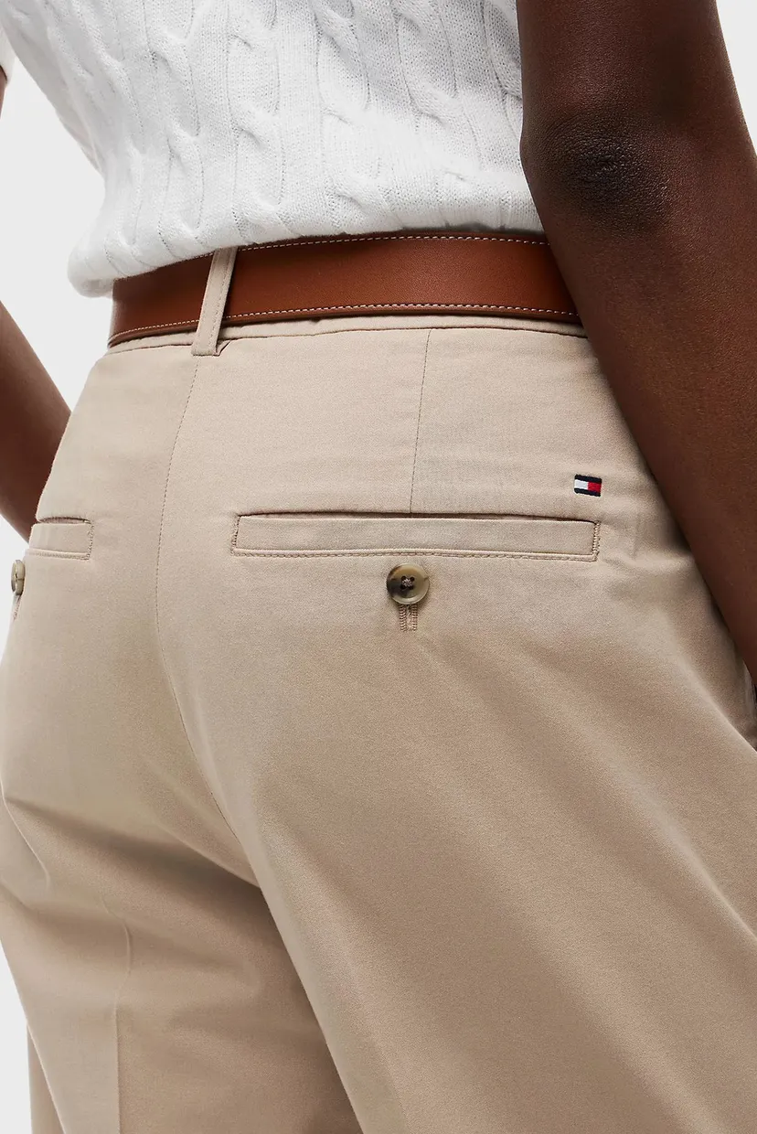 Ishton/COTTON SLIM STRAIGHT CHINO 4