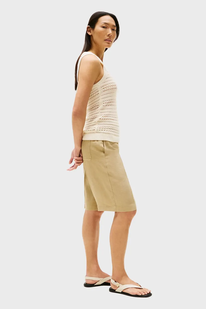 Shortik ESS LINEN TAILORED SHORT 3