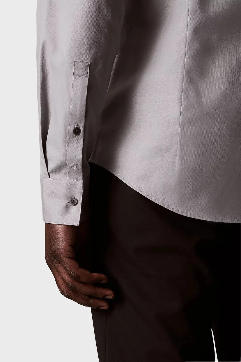 Рубашка SLIM ESNTL TWILL STR SLD 6